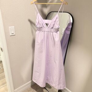 Aritzia Encourage Poplin Dress